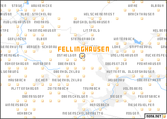 map of Fellinghausen