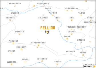 map of Fellíon