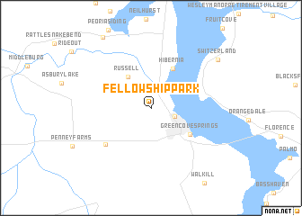 map of Fellowship Park