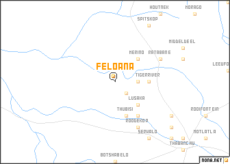 map of Feloana