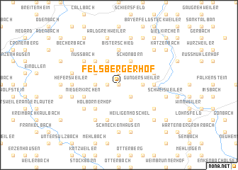 map of Felsbergerhof
