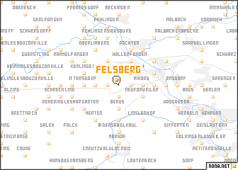 map of Felsberg