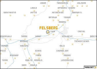 map of Felsberg