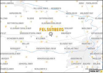 map of Felsenberg