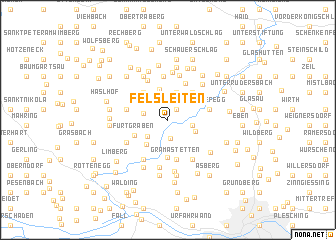 map of Felsleiten