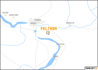 map of Feltham