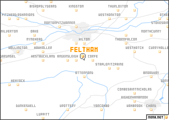 map of Feltham