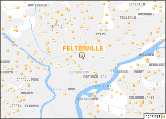 map of Feltonville