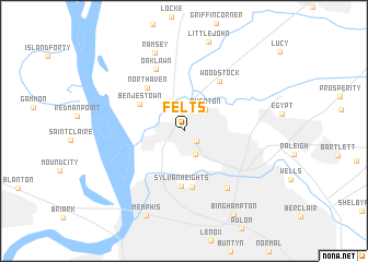 map of Felts