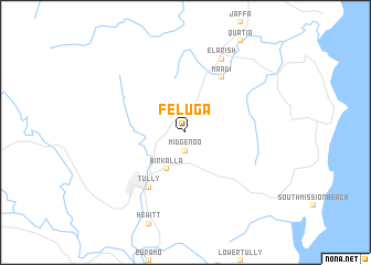 map of Feluga