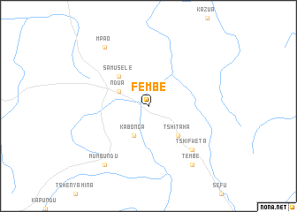 map of Fembe