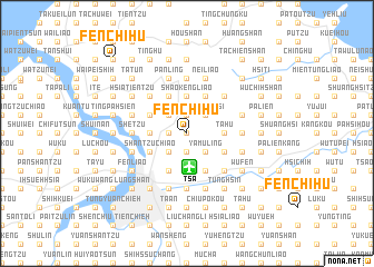 map of Fen-chi-hu