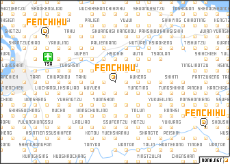 map of Fen-chi-hu