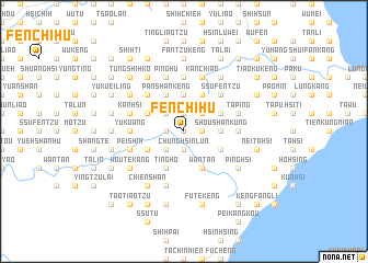 map of Fen-chi-hu