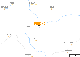 map of Fencho