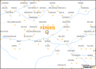 map of Feneriş