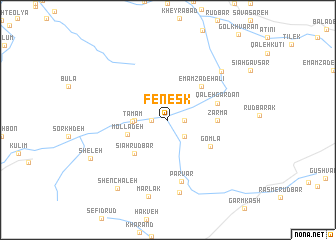 map of Fenesk