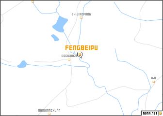 map of Fengbeipu