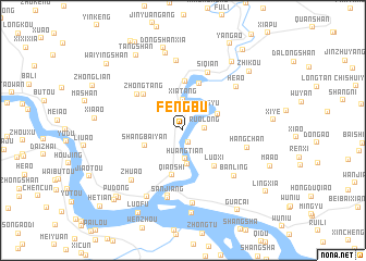 map of Fengbu