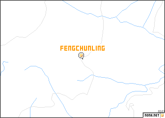 map of Fengchunling