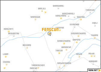 map of Fengcun