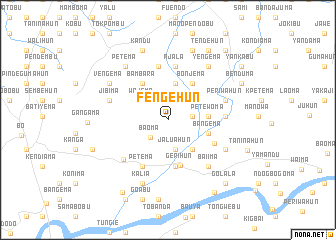 map of Fengehun