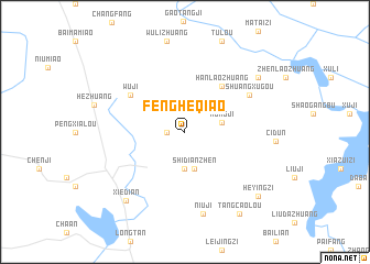 map of Fengheqiao