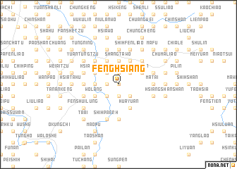 map of Feng-hsiang