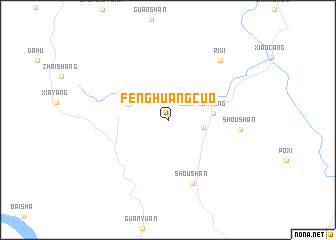 map of Fenghuangcuo