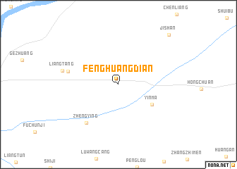 map of Fenghuangdian