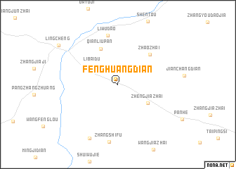 map of Fenghuangdian