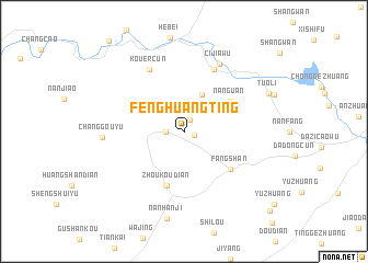 map of Fenghuangting