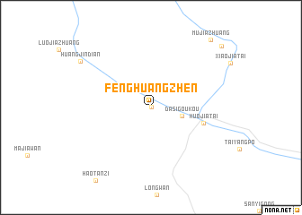 map of Fenghuangzhen