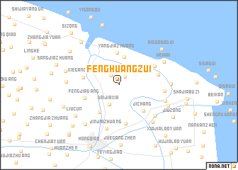 map of Fenghuangzui