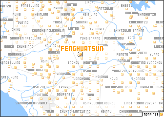 map of Feng-hua-ts\