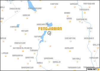 map of Fengjiabian