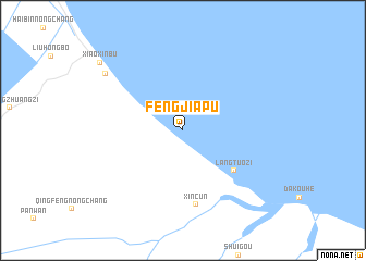 map of Fengjiapu