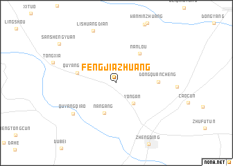 map of Fengjiazhuang