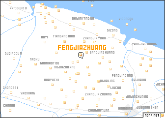 map of Fengjiazhuang