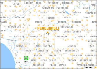 map of Feng-jung-li