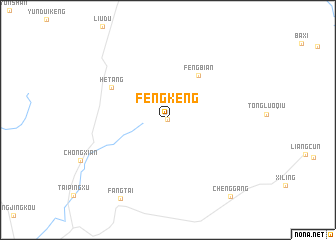 map of Fengkeng