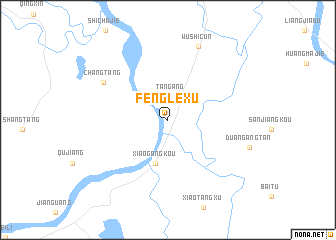 map of Fenglexu