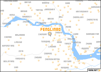 map of Fenglin\