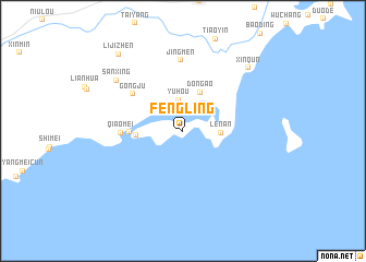 map of Fengling