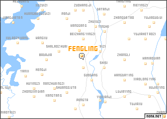 map of Fengling