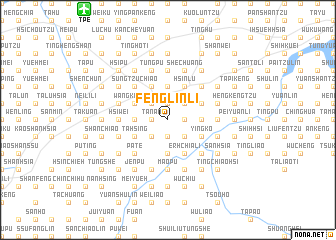 map of Feng-lin-li