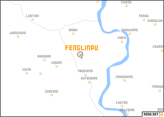 map of Fenglinpu