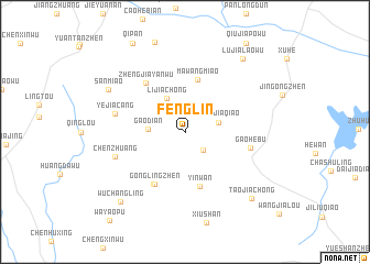 map of Fenglin