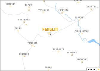 map of Fenglin