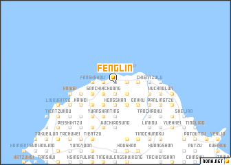 map of Feng-lin